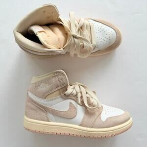 Nike Kids' Toddler Air Jordan 1 Retro High Sneaker OG "Washed Pink" Size 13C